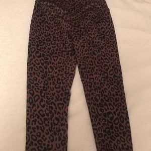 Olympia Leopard Cropped Pants